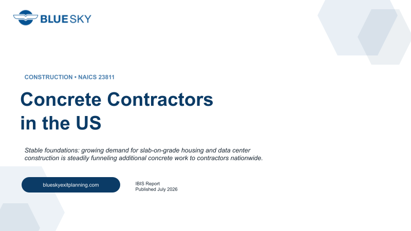 Concrete Contractors - first slide